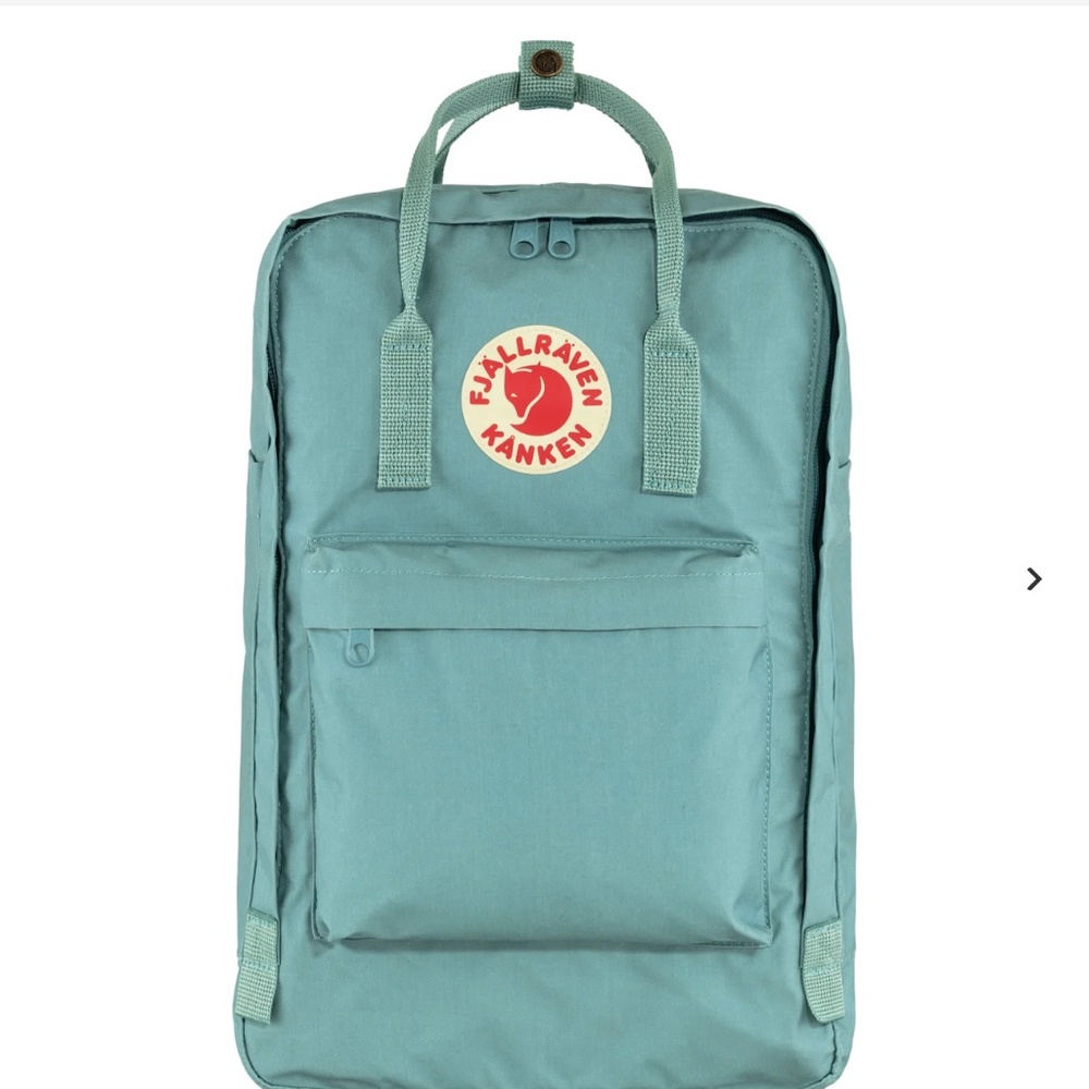 NWT Fjallraven Kanken Laptop 17" Backpack in Sky Blue